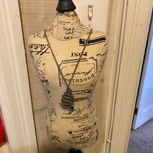 Pewter Ship Necklace